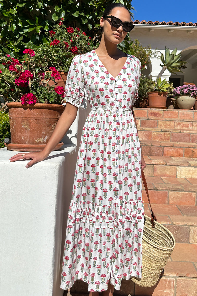 Tomas Dress - Rouge Violette