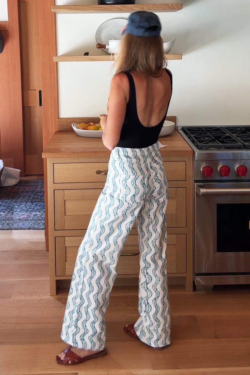 Everyday Pant - Bacchus Vine Twill