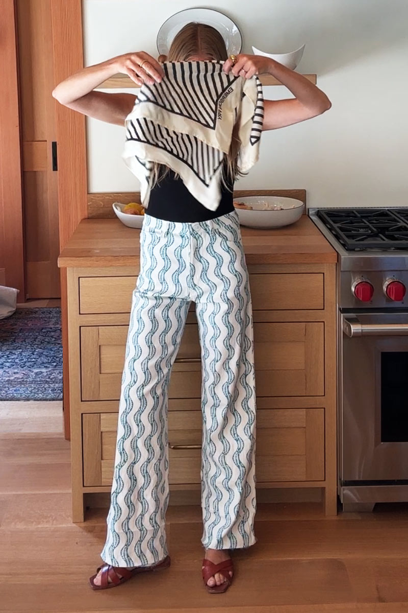 Everyday Pant - Bacchus Vine Twill