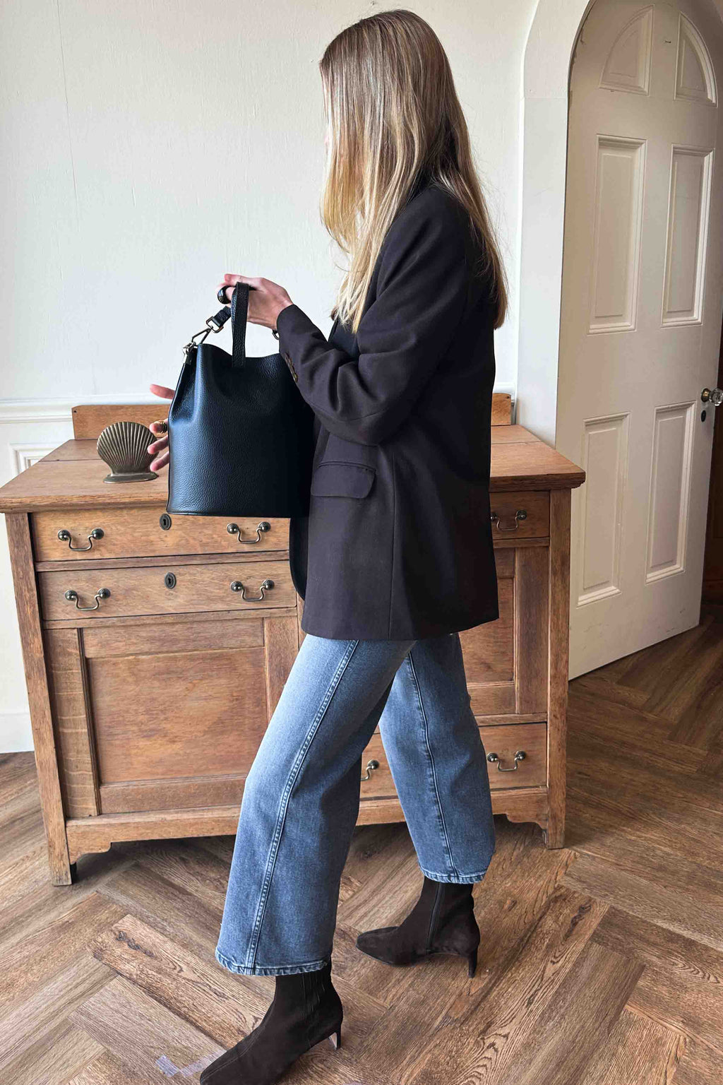 Atelier Blazer - Cocoa Gabardine