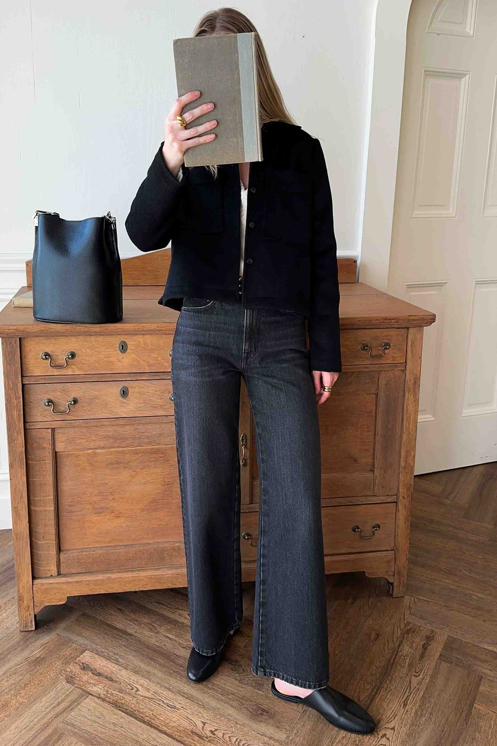 Perfect Wide Leg - Vintage Black