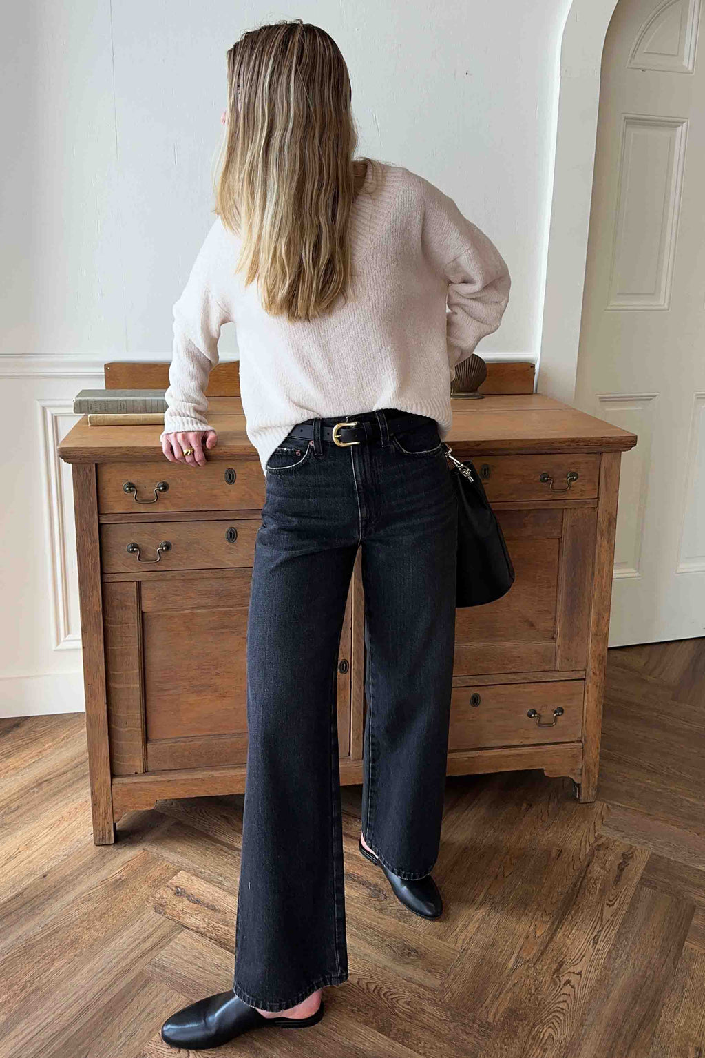 Perfect Wide Leg - Vintage Black