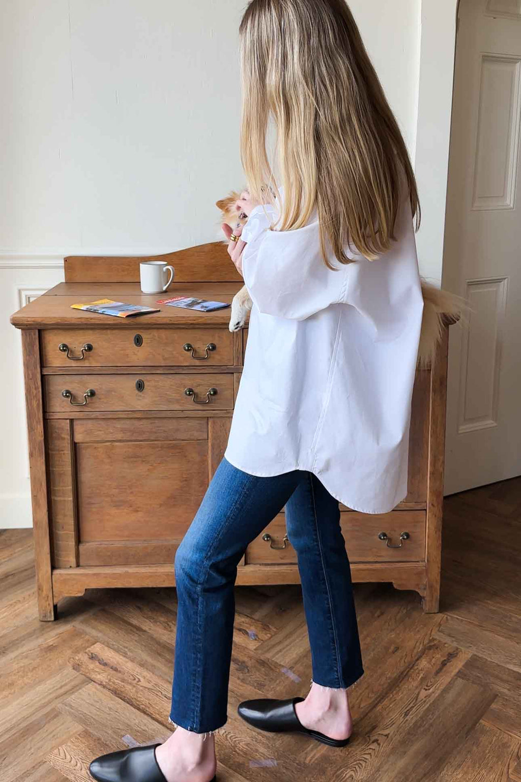 Emerson Slide 2 - Black Leather