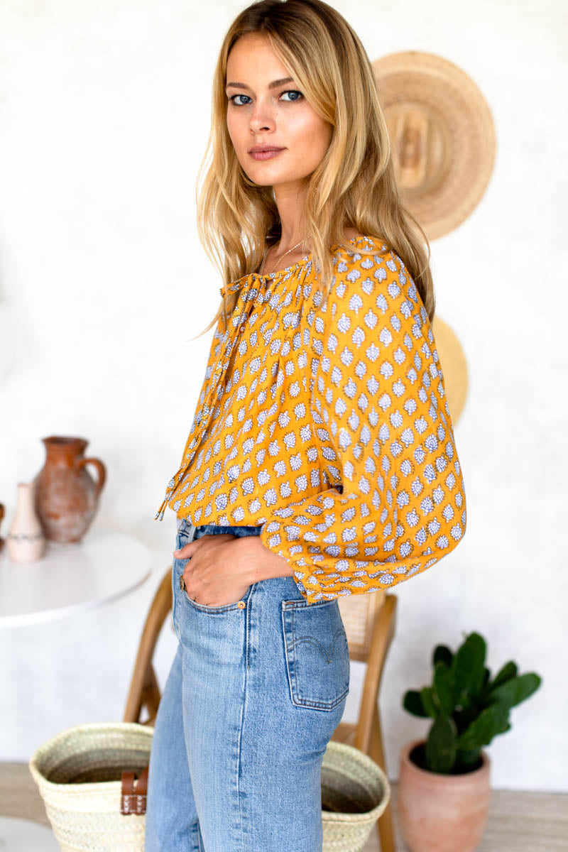 Lucy Blouse - Sisters Yellow Organic