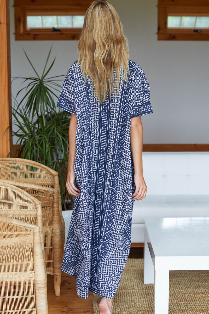 Emerson Caftan - Ink Organic