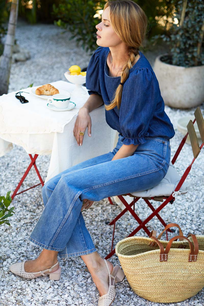 Frankie Walking Slingback - Putty