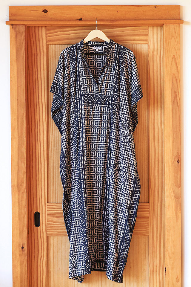 Emerson Caftan - Ink Organic